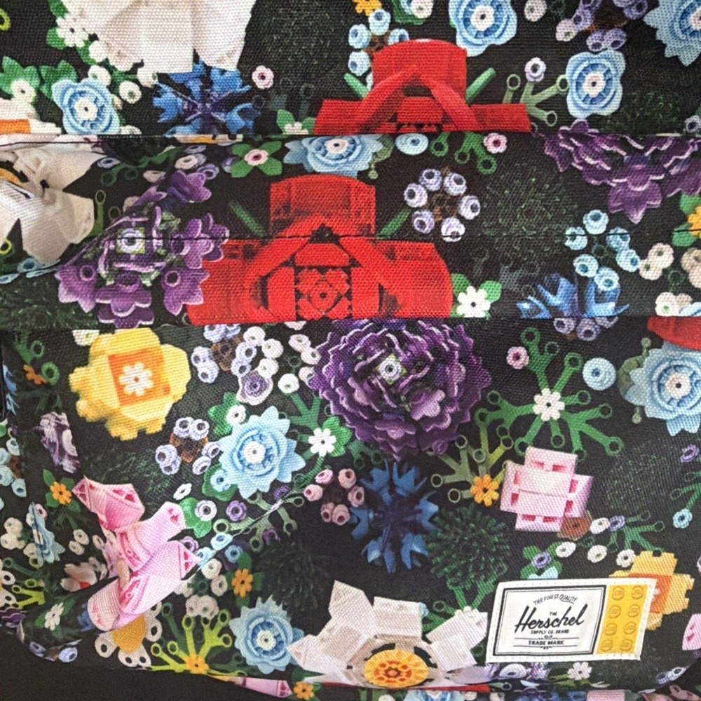 Herschel Supply Co. LEGO Herschel Floral Classic XL Backpack Floral 18x13 Unisex - Picture 11 of 13